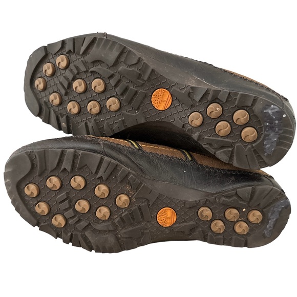 Timberland Comforia System Womens Size 7.5 Multi Color Brown Suede Leather Shoes - Picture 4 of 5